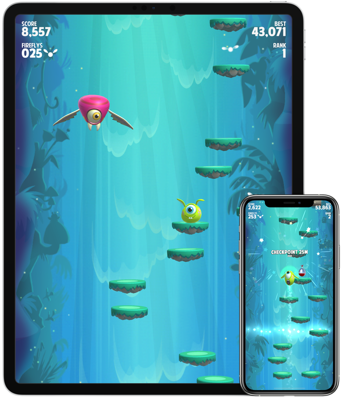 Hugo Hup shown on iPad and iPhone